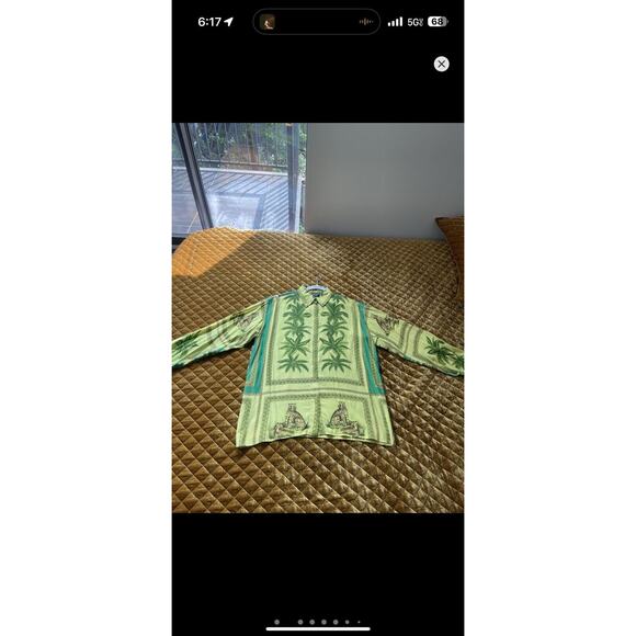 RARE Versace Tropical Jungle Print Tarzan - Picture 8 of 14